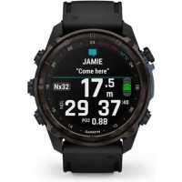 Смарт-годинник Garmin Descent Mk3i, 51mm, Crbn Gry DLC Ti/Blk, Dive Computer, GPS (010-02752-11) Diawest