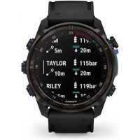 Смарт-годинник Garmin Descent Mk3i, 51mm, Crbn Gry DLC Ti/Blk, Dive Computer, GPS (010-02752-11) Diawest