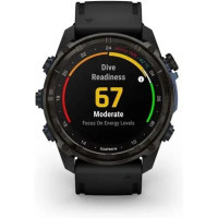Смарт-годинник Garmin Descent Mk3i, 51mm, Crbn Gry DLC Ti/Blk, Dive Computer, GPS (010-02752-11) Diawest