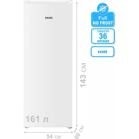 Морозильна камера PRIME Technics FSN 1413 E Diawest