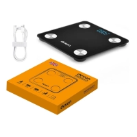 Ваги підлогові DYXON MEGASCALES 200 Black (DXNVGMGSCLS200B) Diawest