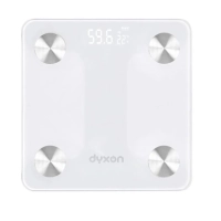 Ваги підлогові DYXON MEGASCALES 200 White (DXNVGMGSCLS200W) Diawest