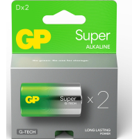 Батарейка Gp D Super Alkaline LR20 * 2 (13A21-SB2 / 4891199220142) Diawest