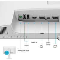 Монітор BenQ GW2486TC WHITE Diawest