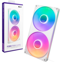 Кулер до корпусу NZXT F280 RGB Core Fan (Single Frame) - White (RF-U28HF-W1) Diawest
