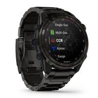 Смарт-годинник Garmin Descent Mk3i, 51mm, Crbn Gry DLC Ti/Ti, Dive Computer, GPS дайвінг комп'ютер (010-02752-14) Diawest