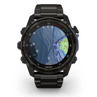 Смарт-годинник Garmin Descent Mk3i, 51mm, Crbn Gry DLC Ti/Ti, Dive Computer, GPS дайвінг комп'ютер (010-02752-14) Diawest
