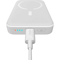 Батарея універсальна Baseus Wireless Magnetic Mini 10000mAh 20W, White (PPCX030002