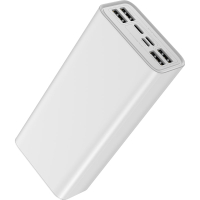 Батарея універсальна Baseus Amblight Digital Quick 30000mAh 65W, White (PPLG000102) Diawest
