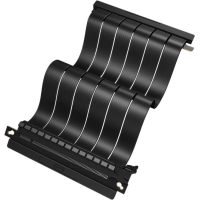 Райзер PcCooler Vertical GPU RISER CABLE PCI-E BK 4.0 185мм PCI-E4.0X16 Чор (RC185 BK 4.0) Diawest