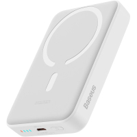 Батарея універсальна Baseus Magnetic Mini 10000mAh 30W, White (PPCX110002