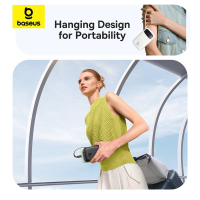 Батарея універсальна Baseus QPow2 20000mAh 30W, with 2*Type-C Cable, Black (P10055009113-00) Diawest