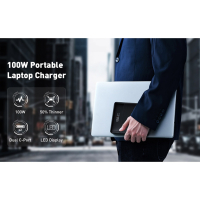 Батарея універсальна Baseus Blade Digital Display 20000mAh PD/100W, Black (PPDGL-01, PPBLD100-S) (PPBL000201) Diawest