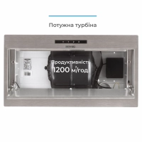Витяжка кухонна Eleyus MAGNUS 1200 LED 52 IS Diawest