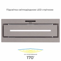 Витяжка кухонна Eleyus MAGNUS 1200 LED 70 IS Diawest