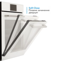 Духова шафа Eleyus EMMA 6010 WH STL Diawest