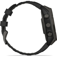 Смарт-годинник Garmin fenix 8 51mm,Saph Solar,CrbnGry Ti/Blk,Blk/PblGryBnd (010-02907-11) Diawest