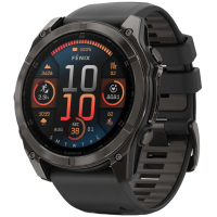Смарт-годинник Garmin fenix 8 51mm,AMOLED,Saph,CrbnGryTi/Blk,Blk/PebbleGryBnd (010-02905-21) Diawest