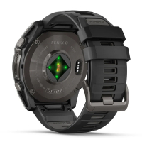 Смарт-годинник Garmin fenix 8 51mm,AMOLED,Saph,CrbnGryTi/Blk,Blk/PebbleGryBnd (010-02905-21) Diawest