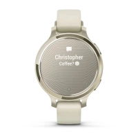 Смарт-годинник Garmin Lily 2 Active, Lunar Gold/Bone, Silicone, (010-02891-00) Diawest