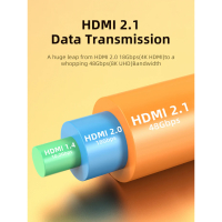 Кабель мультимедійний HDMI to HDMI 10.0m v2.1 Cabletime (CA914029) Diawest