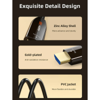 Кабель мультимедійний HDMI to HDMI 10.0m v2.1 Cabletime (CA914029) Diawest