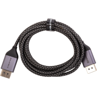 Кабель мультимедійний DisplayPort to DisplayPort 2.0m V1.4 Cabletime (CA914647) Diawest
