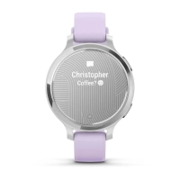 Смарт-годинник Garmin Lily 2 Active, Silver/Jasmine Purple, Silicone, (010-02891-01) Diawest