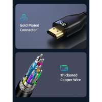 Кабель мультимедійний HDMI to HDMI 3.0m v2.1 Cabletime (CA914562) Diawest