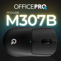 Мишка OfficePro M307B Silent Click Wireless/Bluetooth Black (M307B) Diawest