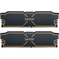 Модуль пам'яті для комп'ютера DDR5 32GB (2x16GB) 6000 MHz Thor Black Lexar (LD5U16G60C38LG-RGD) Diawest