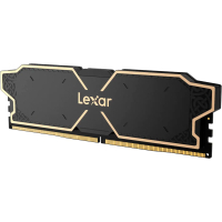 Модуль пам'яті для комп'ютера DDR5 32GB (2x16GB) 6000 MHz Thor Black Lexar (LD5U16G60C38LG-RGD) Diawest
