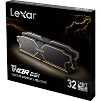 Модуль пам'яті для комп'ютера DDR5 32GB (2x16GB) 6000 MHz Thor Black Lexar (LD5U16G60C38LG-RGD) Diawest