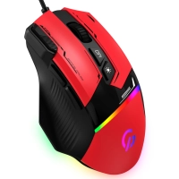 Мишка GamePro GM300R USB Red/Black (GM300R) Diawest