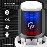 Мікрофон GamePro UGM105W White (UGM105W) Diawest