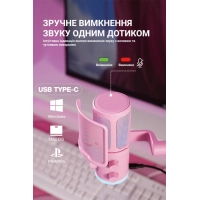Мікрофон Fifine TAM6P Pink (TAM6P) Diawest