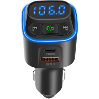 FM модулятор Gelius Tune GP-FMT051 (PD/QC) 36 Watt Black (GP-FMT051) Diawest