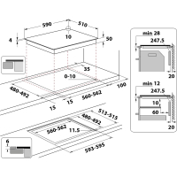 Варочна поверхня Whirlpool WB S0060 NE (WBS0060NE) Diawest