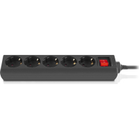 Мережевий фільтр живлення REAL-EL RS-PROTECT M 10m, black (EL122300037) Diawest