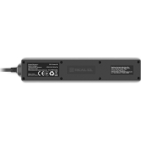 Мережевий фільтр живлення REAL-EL RS-PROTECT M 10m, black (EL122300037) Diawest