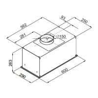 Витяжка кухонна Hansa OMC6551BH Diawest