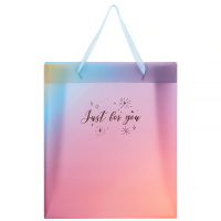 Подарунковий пакет Axent пластиковий Just for you-2, 32х27 см (8504-38-A) Diawest