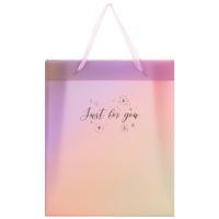 Подарунковий пакет Axent пластиковий Just for you-3, 32х27 см (8504-39-A) Diawest