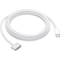 Кабель живлення USB-C to MagSafe 3 Cable (2m) - Silver,Model A2363 Apple (MW613ZM/A) Diawest
