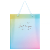 Подарунковий пакет Axent пластиковий Just for you-1, 32х27 см (8504-37-A) Diawest
