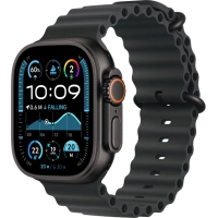 Смарт-годинник Apple Watch Ultra 2 2024 GPS + Cellular 49mm Black Titanium Case with Black Ocean Band (MX4P3UL/A) Diawest