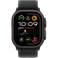 Смарт-годинник Apple Watch Ultra 2 2024 GPS + Cellular 49mm Black Titanium Case with Black Trail Loop - M/L (MX4V3UL/A) Diawest