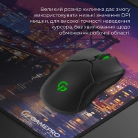 Килимок для мишки GamePro MP275C Speed/Control Black (MP275C) Diawest