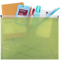 Папка на блискавці Axent zip-lock А4 Waves-3 (1497-42-A) Diawest