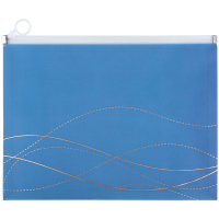 Папка на блискавці Axent zip-lock А4 Waves-2 (1497-41-A) Diawest